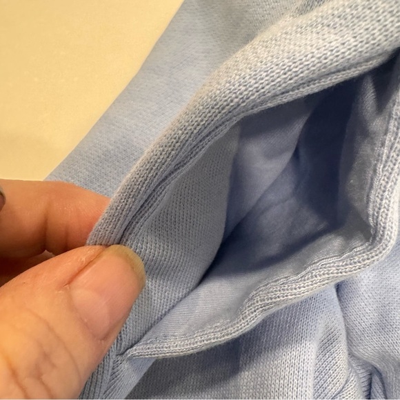 NWT Polo Ralph Lauren Unisex Kids Fleece light blue Sweatpants Pockets Sz 6 - Picture 6 of 12